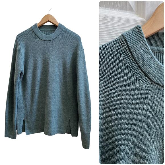 Lululemon Women’s Merino Wool-Blend Ribbed Crewneck Sweater Size 6 Style W3GKAS - Picture 1 of 14
